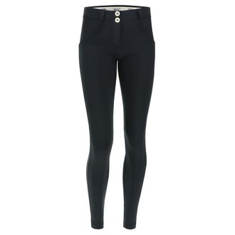 Freddy Leggings FREDDY Leggings WRUP2RC004REC, Damen, Gr. XL, EURO, schwarz, Obermaterial: 78% Polyester PES. 22% Elasthan EL., Hosen Leggings