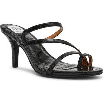 Dolce Vita Carlota Sandal in Black Exotic at Nordstrom Rack, Size 5.5