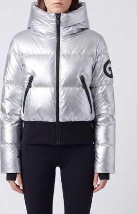 Goldbergh Cropped Quilted Water-Repellent Puffer Jacket with Padded Hood