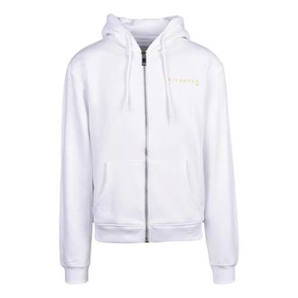 John Richmond Heren, Sweatshirts & Hoodies, Wit, Maat: XL Katoen