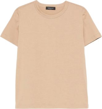 Fabiana Filippi round-neck T-shirt - Neutrals