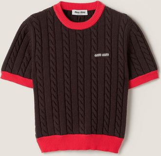 Miu Miu Wool and cotton sweater