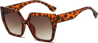 Generic Fashion Square Large Frame Sunglasses For Men And Women Outdoor Commuting Vacation Sports Sun Glasses(Multi-colored)