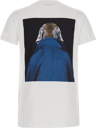 Max Mara Womens Crew Neck T-Shirt Calca White Cotton T-Shirts & Jerseys