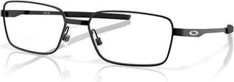 Oakley 55mm Rectangle optical glasses in Black at Nordstrom