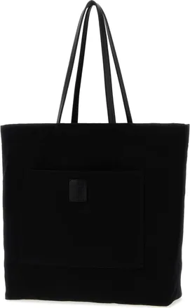 The Row Mens Tori Tote Black Cotton