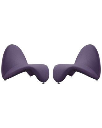 Manhattan Comfort Set Of 2 Moma Accent Chairs