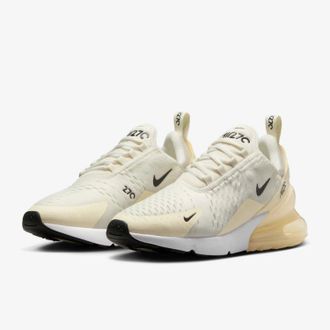 Nike Air Max 270 AH6789-124 Sneaker Womens Beige Lifestyle Shoes RHS8610