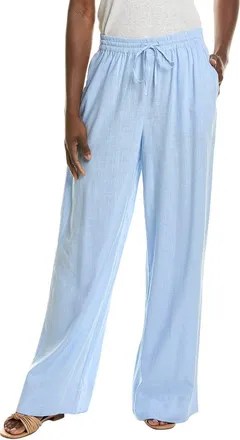 1.State 1.State Wide Leg Casual Linen-Blend Pant
