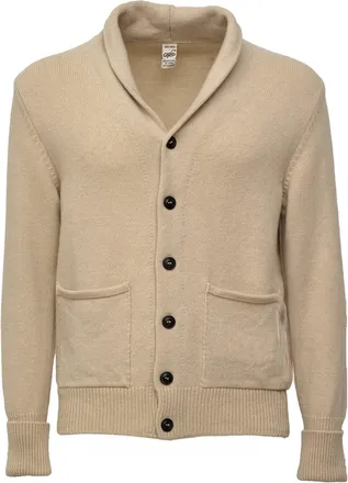 G.R.P. Shawl Collar Wool-Cashmere Cardigan