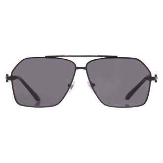 Versace Dark Grey Irregular Mens Sunglasses VE2284 143687 63