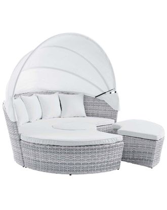 ModWay Scottsdale Canopy Sunbrella Outdoor Patio Daybed