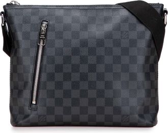 Louis Vuitton Pre-owned Womens Damier Graphite Mick Pm - Dark Grey Textile - One Size