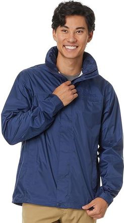 Marmot PreCip Eco Jacket Mens Jacket Arctic Navy : 2XL, Nylon