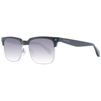 Ted Baker Zwarte Browline Zonnebril Gradient UV-bescherming - Heren - Zonnebrillen - Zwart - ONE Size - Accessoires