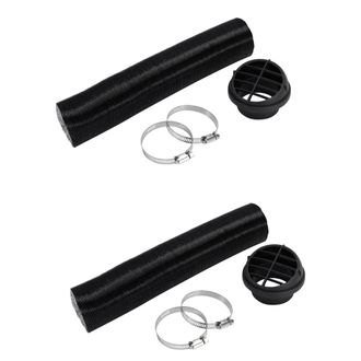 OEM Se Adapta A Dos Mangueras De Conducto De Aire Caliente De 60 Mm, Abrazaderas Para Mangueras De Ventilaci&oacute;n De Salida De Conducto De Aire, Apto Para Ca