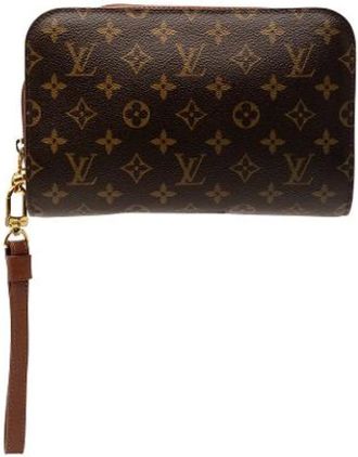 Louis Vuitton Pre-owned Clutches, female, Brown, Size: ONE SIZE Pre-owned The Orsay Clutch