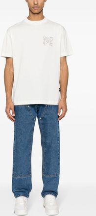 Palm Angels Mens Denim Jeans - Blue Cotton - Size 30 (Waist)