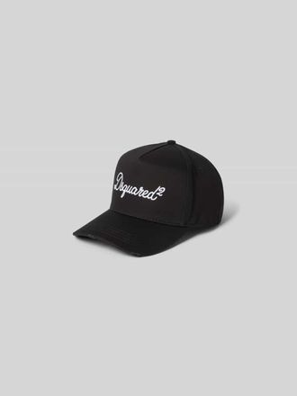 Dsquared2 Base Cap mit Logo-Stitching in Black, Gr&ouml;&szlig;e 1