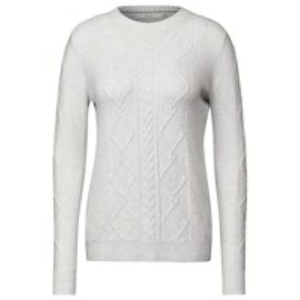 Cecil Dames, Truien, Wit, Maat: XL Katoen