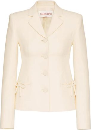Valentino Garavani Blazer con fiocco - Bianco