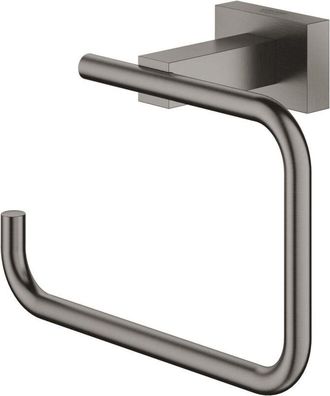 GROHE 40 507 Al1 Essentials Cube Portarrollos Sin Tapa Grafito Cepillado - Ref: 40 507 Al1 - Grohe