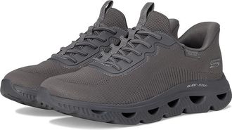 Skechers Hands Free Slip-Ins Bobs Arc Waves Womens Shoes Charcoal : 5.5 M