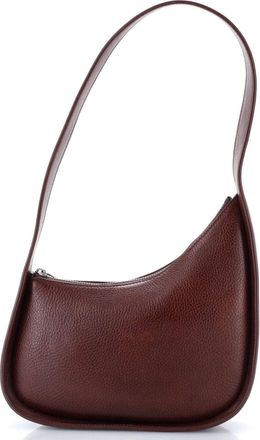 The Row Half Moon Shoulder Bag Leather
