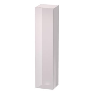 Duravit Duravit L-cube Armario Alto, Anchura 400mm, Profundidad 363mm, 1 Puerta, Bisagra Derecha, Color: Laca Blanca Lila Alto Brillo - Lc1180r2727