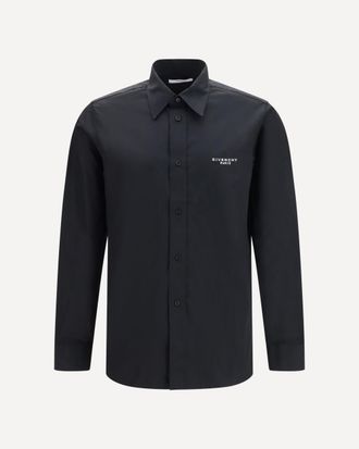 Givenchy Embroidered poplin Shirt Male 40