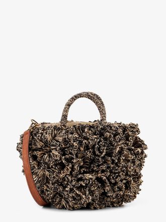 Ibeliv Borsa a tracolla Coral in rafia - IBELIV - gender_Woman