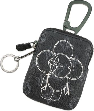 Louis Vuitton Monogram Eclipse Black Monogram Eclipse Noir Monogram Eclipse Pouch (Pre-Owned)