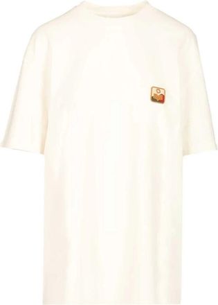 Isabel Marant Hugo T-shirt - Heren - T-shirts - Beige - S - Katoen - Tops