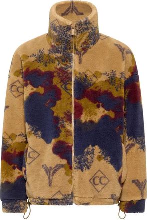 Carlo Colucci Gezellige Teddyjas - Heren - Jassen - Beige - M - Jassen