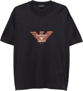 Emporio Armani Black Crew Neck T-Shirt