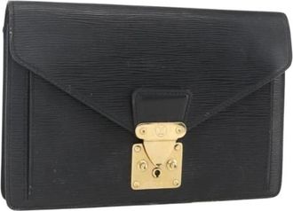 Louis Vuitton Pre-owned Clutches, female, Black, Size: ONE SIZE Pre-owned Clutch