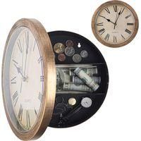OEM Caja Fuerte Oculta, Reloj (marr&oacute;n) Para Ocultar Objetos De Valor - Crezuo