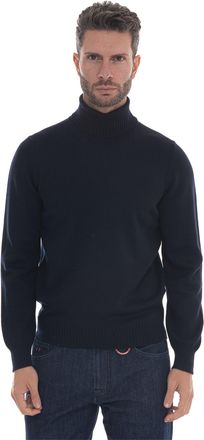 Gran Sasso Pullover collo alto Blu Gran Sasso Uomo