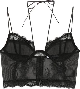 Patrizia Pepe Reggiseno in pizzo - Nero