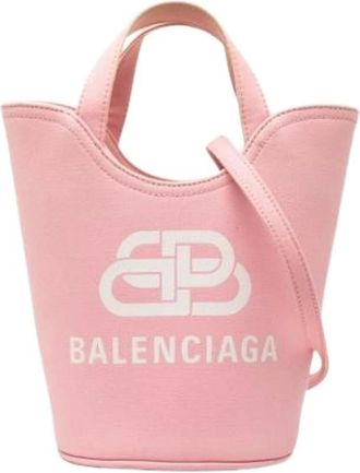 Balenciaga Pre-owned Bucket Bags, female, Pink, Size: ONE SIZE Pre-owned Vintage Bucket Bag