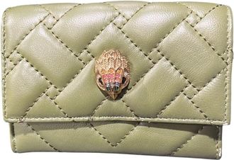 Kurt Geiger Billeteras y Tarjeteros - Accessories - Mujer - Verde - ONE SIZE