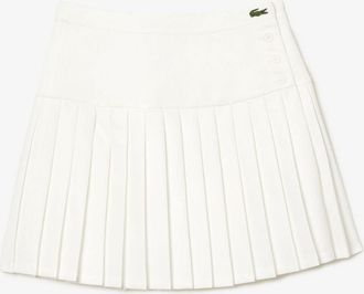 Lacoste Womens Skirt in Flour - Cream - Size 16 UK
