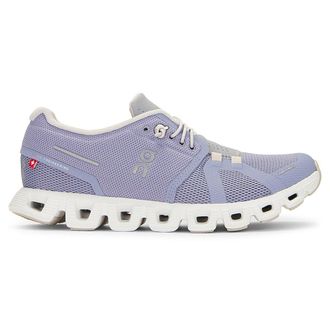 On Cloud 5 Textile Synthetic Womens Running Trainers - Nimbus Alloy - Size:UK 6