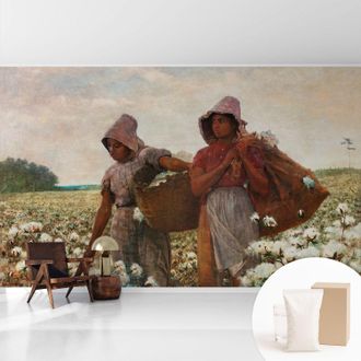 Tulup Tapete Vliestapete Mit Kleber - Wanddekoration Wohnzimmer - Tapete Schlafzimmer Arbeit Auf Dem Feld 416x254 Cm
