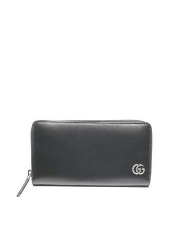 Gucci Portafoglio con zip GG Marmon 2000-2020 - Nero