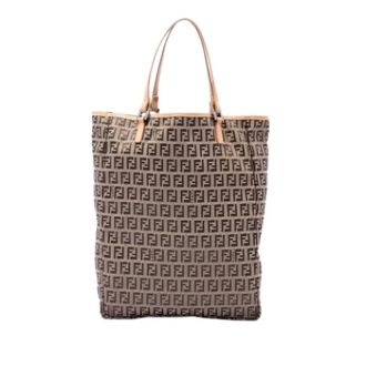 Fendi Pre-owned Tote Bags, female, Beige, Size: ONE SIZE Pre-owned Vintage Tote Bag