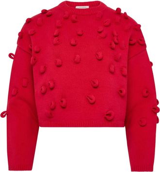 J.W.Anderson Maglione crop - Rosso