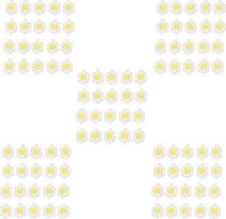 OEM 100 Unidades De Bombillas Led De 10 W, Luz Blanca Pura, Alta Potencia, 1100 L&uacute;menes, Con Chip Smd, 9-12 V