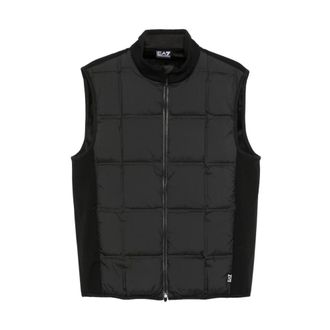 Emporio Armani Vest Golf Pro - Heren - Jassen - Zwart - Maat: 3XL Zijde