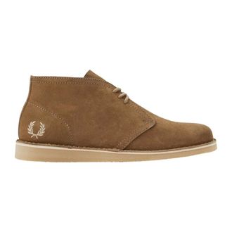 Fred Perry Lace-up Boots, male, Brown, 7 UK, Hawley Suede Boot